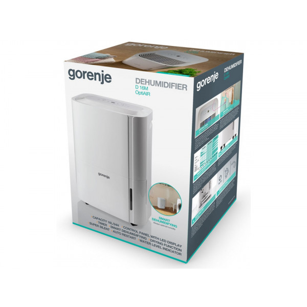 Купуйте осушувач повітря Gorenje D16M для комфорту в домі