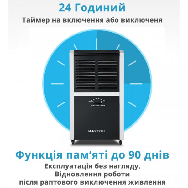 Maxton MX-60L: Эффективный Промышленный Осушитель для Контроля Влажности