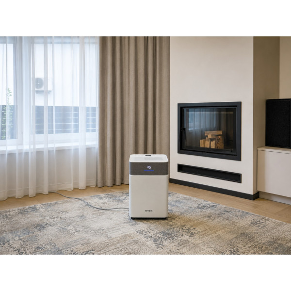 Осушитель воздуха Tivex Flow 20 с Wi-Fi и ионизацией